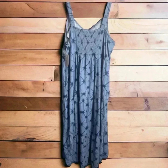 Sonoma NWT Boho Tiered Floral Maxi Sundress Size Small. Summer Beach Vacation - Picture 5 of 8